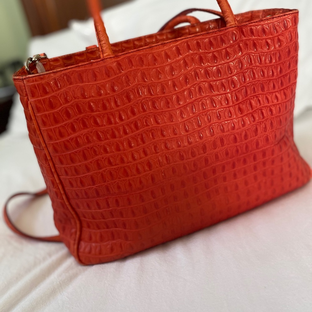 Furla croc skin shoulder or crossbody purse - GUC